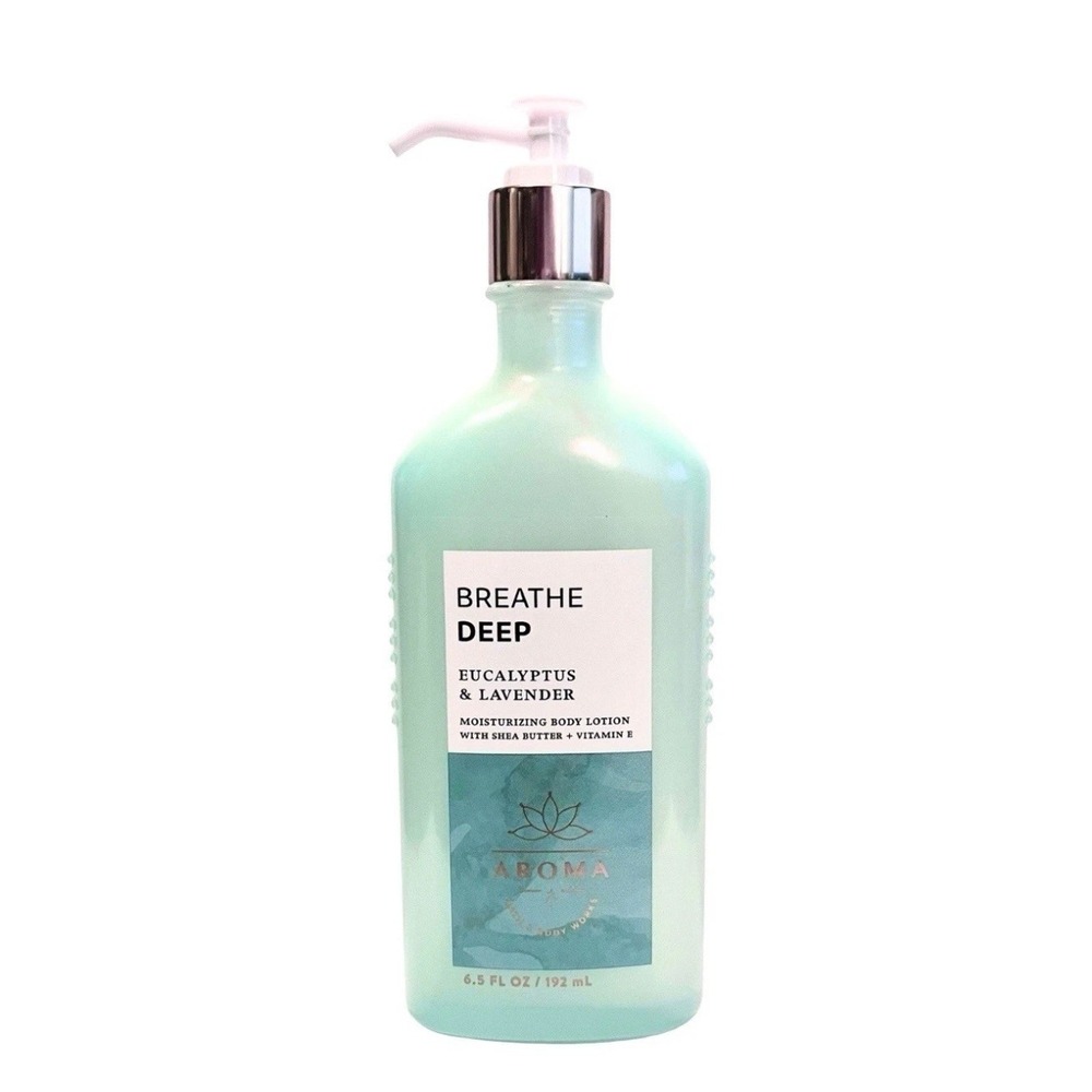 Bath Body Works Breathe Deep Eucalyptus Lavender Moisturizing Body Lotion 6.5 oz